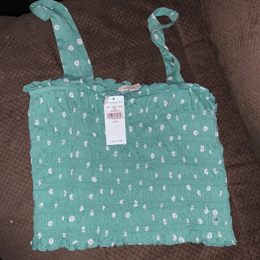 American eagle floral tank top